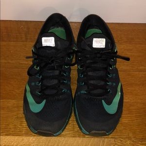 Women’s Nike Black Green Blue Air Max 2016 Sneaker